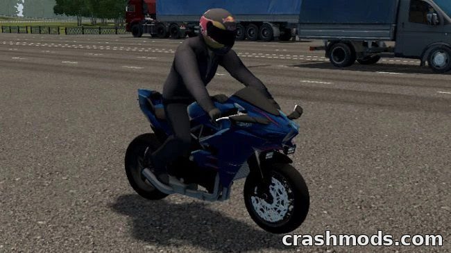 Kawasaki Ninja H2 2015 – 310 hp Sport Bike City Car Driving mod screenshot