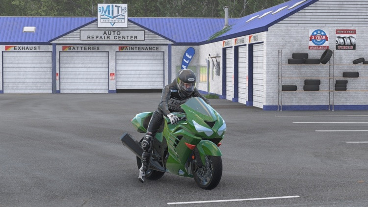 Kawasaki Ninja ZX-14R 2012 – Detailed Sport Motorcycle BeamNG.drive mod screenshot