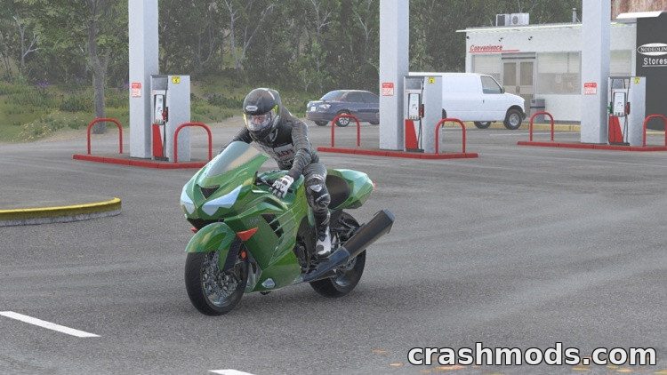 Kawasaki Ninja ZX-14R 2012 – Detailed Sport Motorcycle – screenshot 2
