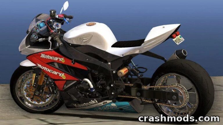 Kawasaki Ninja ZX-6R – Detailed HD Motorcycle Replacement GTA San Andreas mod screenshot