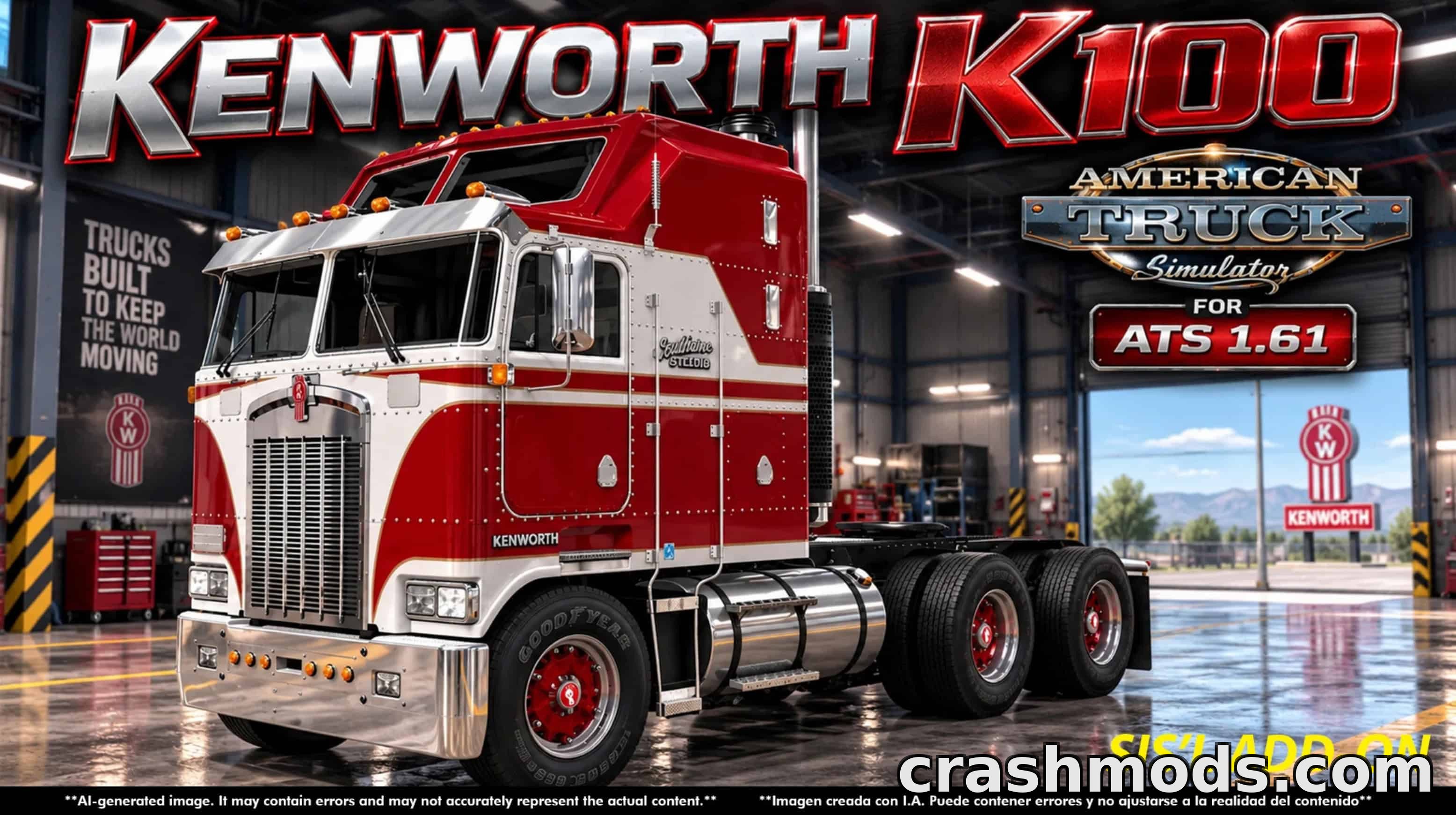 Kenworth K100 SiS’L MegaPack – Cabin Accessory Add-On – screenshot 2