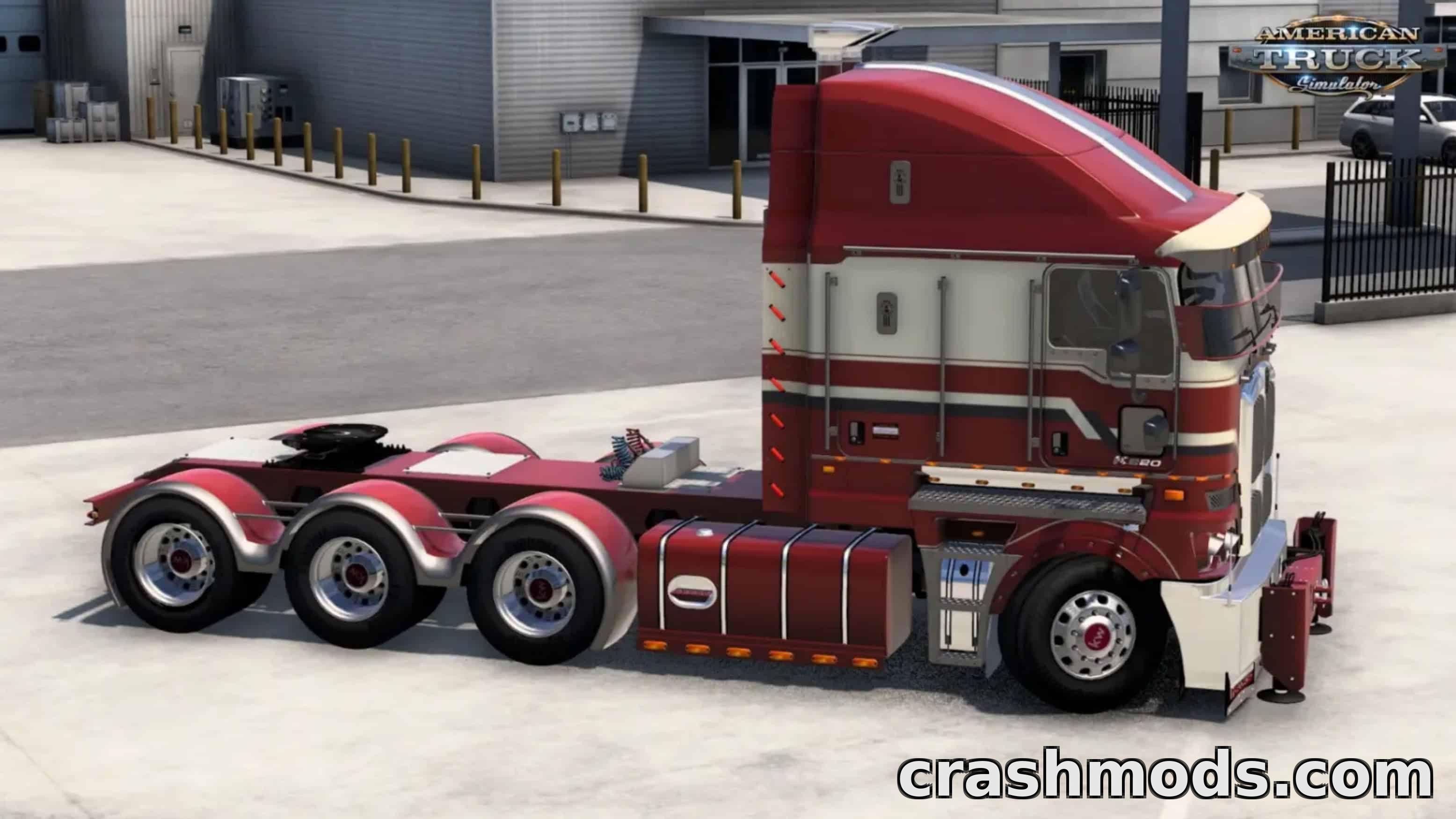 Kenworth K220 – Cabover Truck with Interior – screenshot 3