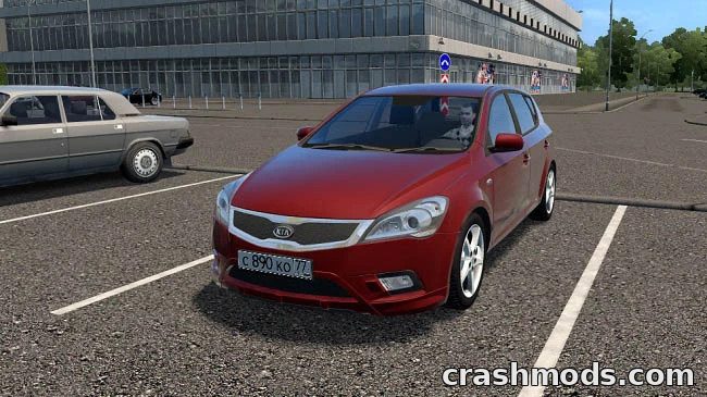 Kia Ceed 2011 – HD Hatchback with Manual or Automatic Gearbox City Car Driving mod screenshot