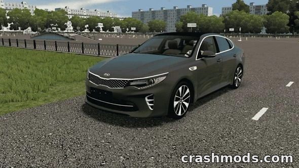 Kia Optima GT-Line 2016 Sedan City Car Driving mod screenshot