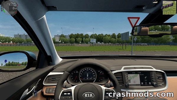 Kia Sorento GT Line 2019 – Rebuilt Physics and New Sounds City Car Driving mod screenshot