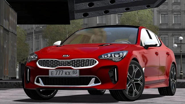 Kia Stinger GT 2018 – 365 hp Sports Sedan City Car Driving mod screenshot