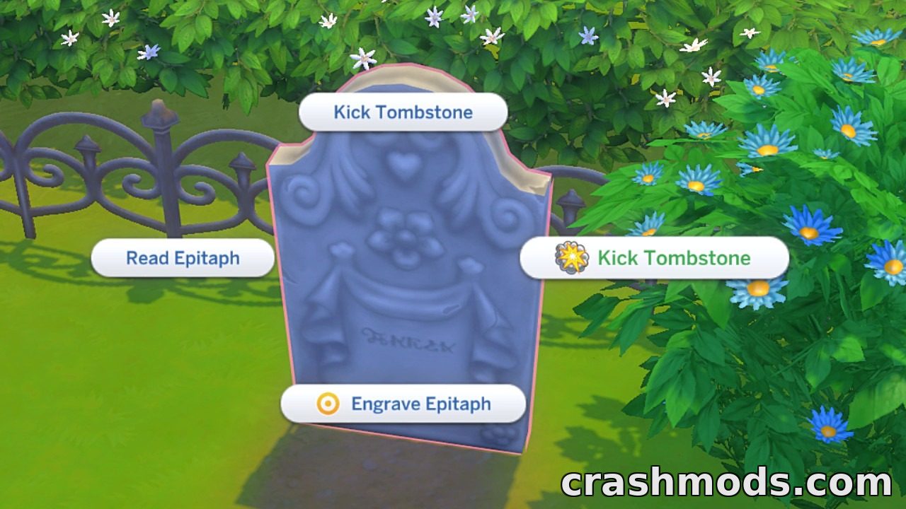 Kick Tombstone – Gravestone Kicking Interaction – screenshot 4