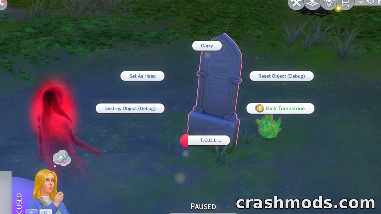 Kick Tombstone – Gravestone Kicking Interaction – screenshot 6