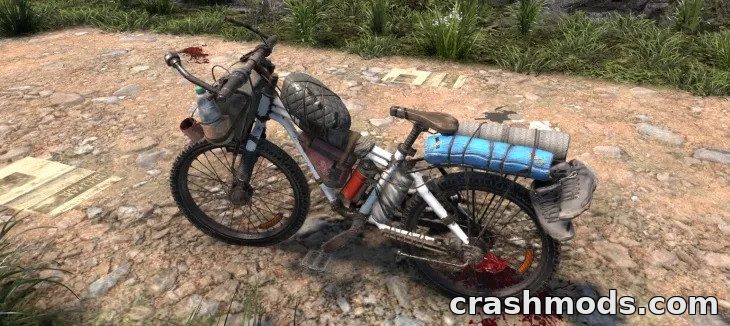 Kickstand – Keep Bikes and Motorcycles Upright 7 Days to Die mod screenshot