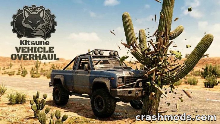 Kitsune Vehicle Overhaul – Collision & Durability Balance 7 Days to Die mod screenshot