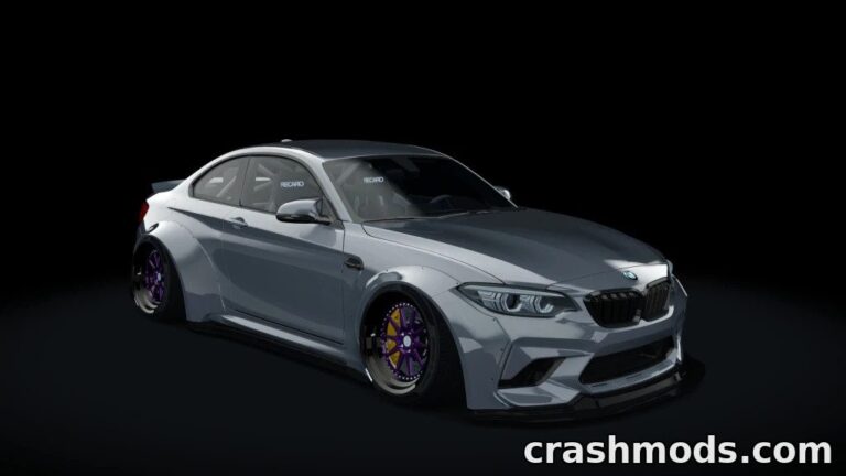 KNM BMW M2 Mansaug – Reshaped Body and Tuned Engine Assetto Corsa mod screenshot