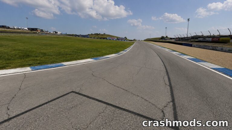 Knockhill Circuit 2017 – Race Track with Challenges BeamNG.drive mod screenshot