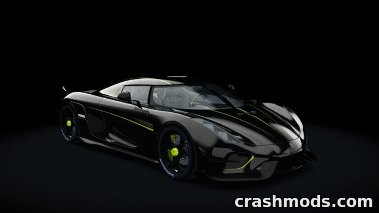 Koenigsegg Regera Ghost High-Downforce Package – Hypercar Assetto Corsa mod screenshot