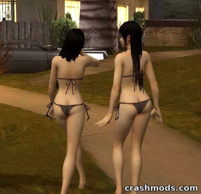 Kokoro School Girl Character – Original Edition Skin GTA San Andreas mod screenshot