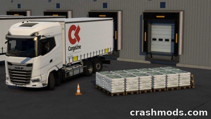 Krone Swap Body Pack – Detailed Krone Swap Bodies Euro Truck Simulator 2 mod screenshot