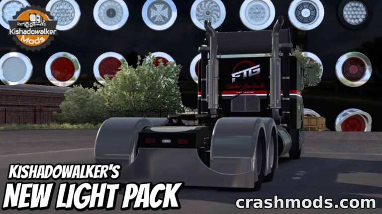 KSW Custom Light Pack – Truck Accessory Lights American Truck Simulator mod screenshot