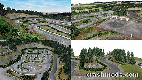 Kunitomi Circuit – Technical Japanese Track in Kunitomi Town Assetto Corsa mod screenshot