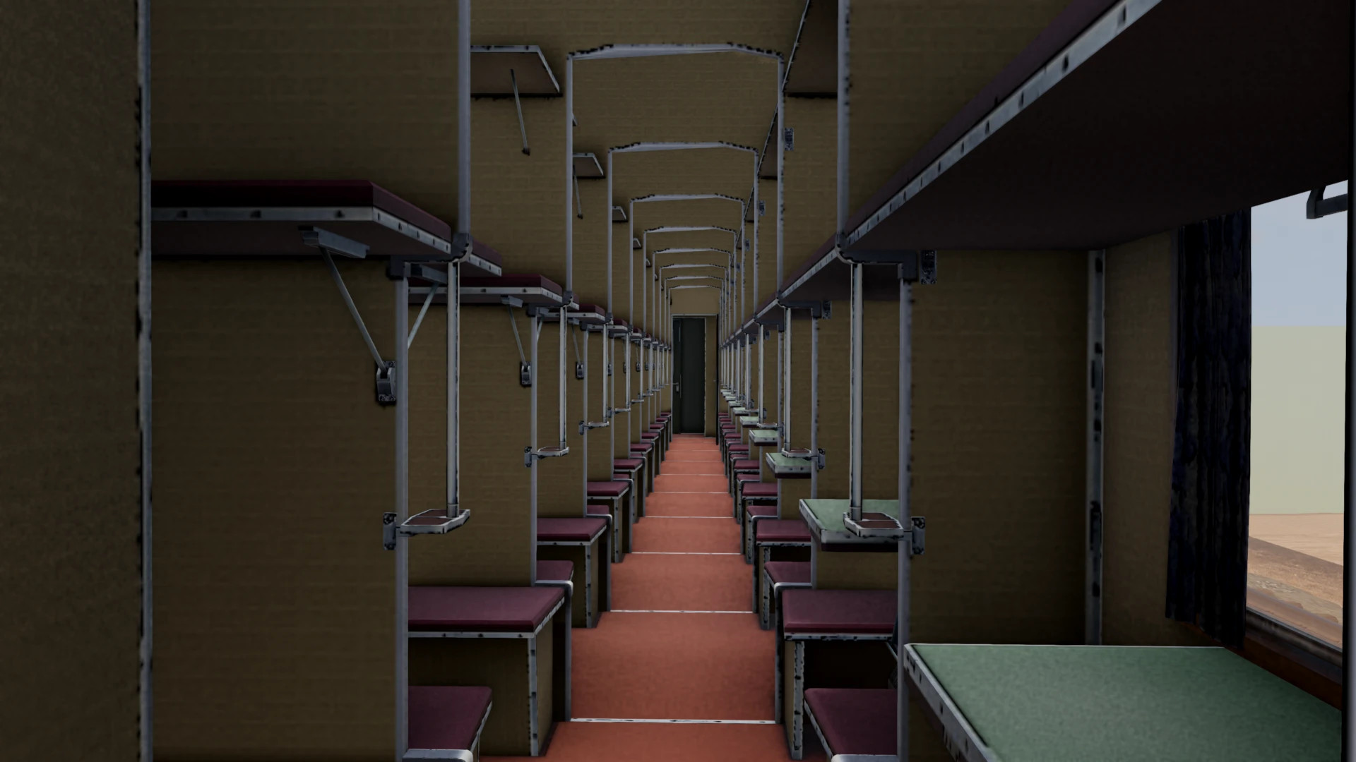 KVZ Wagon 66 – Detailed Train Car with PBR Materials – screenshot 10
