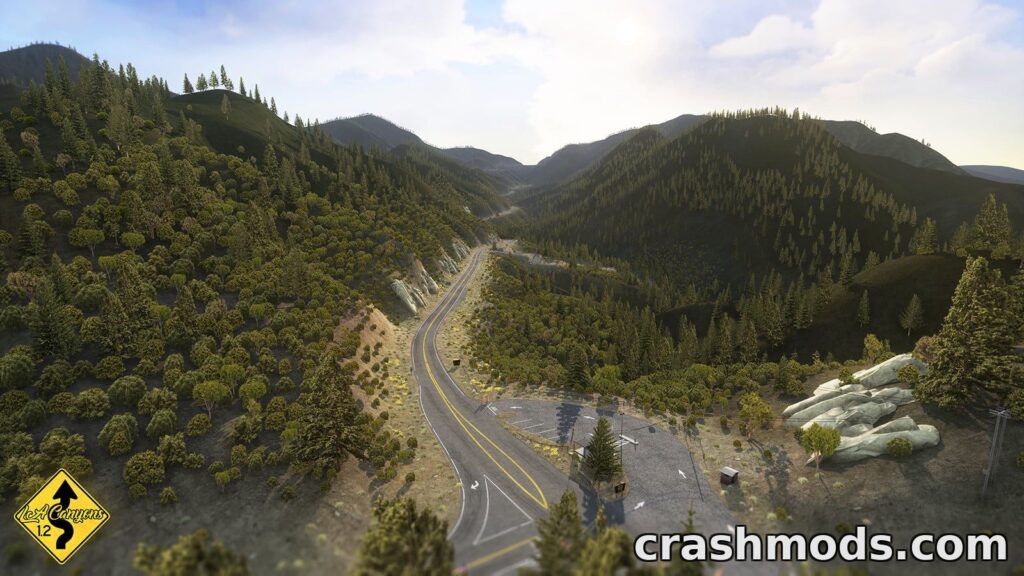 LA Canyons – Realistic California Canyon Track Experience Assetto Corsa mod screenshot