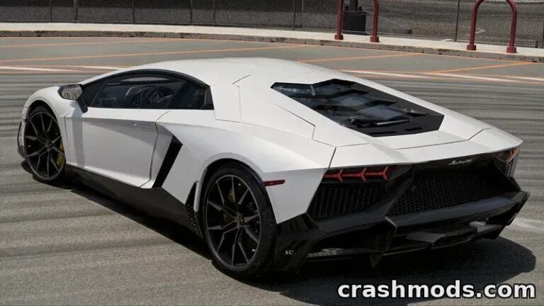Lamborghini Aventador – LP700 and LP720 Coupe and Roadster BeamNG.drive mod screenshot