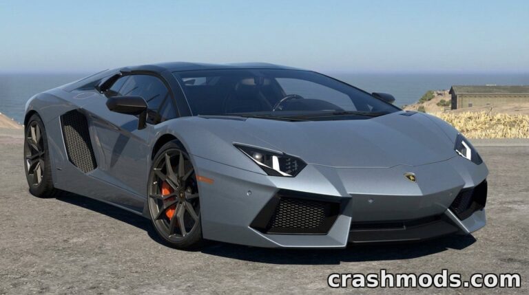 Lamborghini Aventador – Supercar with Four Configurations BeamNG.drive mod screenshot