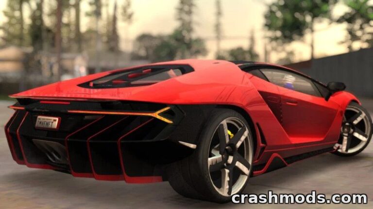 Lamborghini Centenario LP770-4 – Supercar with Scissor Doors GTA San Andreas mod screenshot