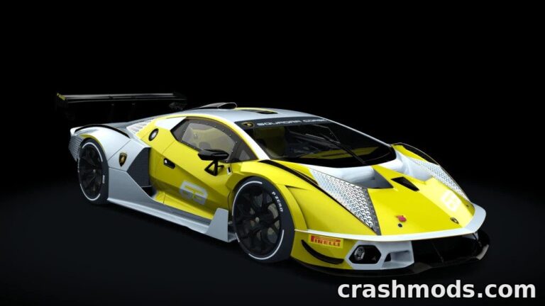 Lamborghini Essenza SCV12 TwinTurbo – Boosted Track Hypercar Assetto Corsa mod screenshot