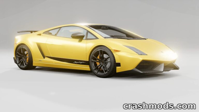 Lamborghini Gallardo – Realistic Italian Supercar Experience BeamNG.drive mod screenshot