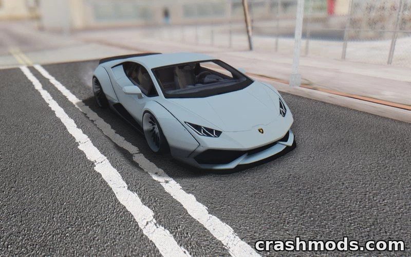 Lamborghini Huracan LB – Supercar With IVF-Adapted Lights – screenshot 4