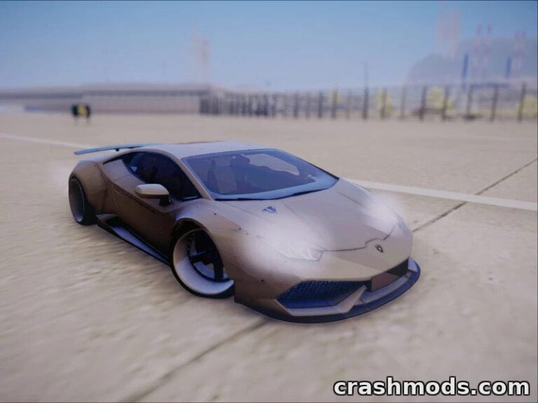 Lamborghini Huracan Liberty Walk – Widebody Supercar GTA San Andreas mod screenshot