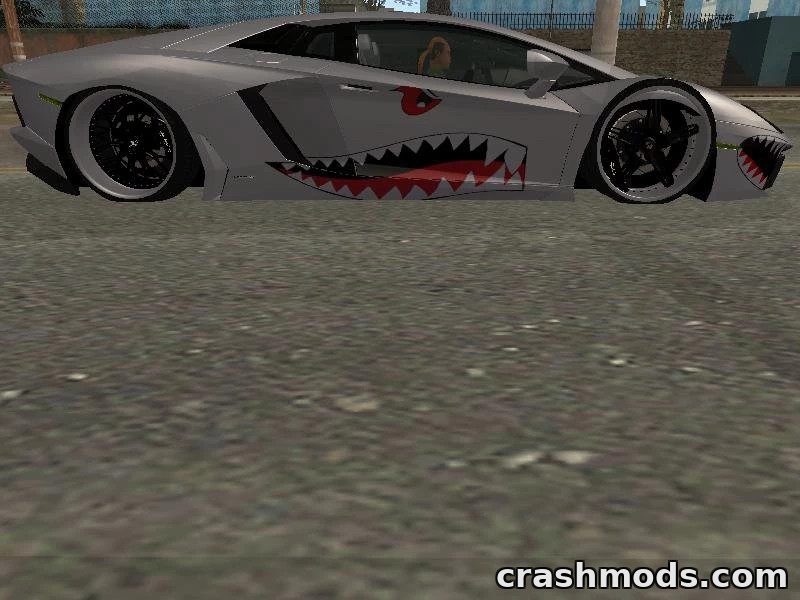 Lamborghini Huracán Shark Edition – Black and White – screenshot 2