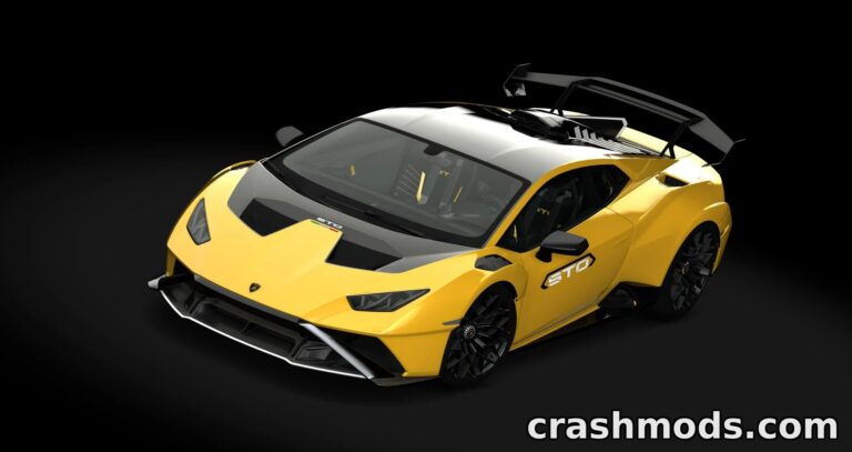 Lamborghini Huracan STO No Hesi – Custom-Tuned Supercar Assetto Corsa mod screenshot