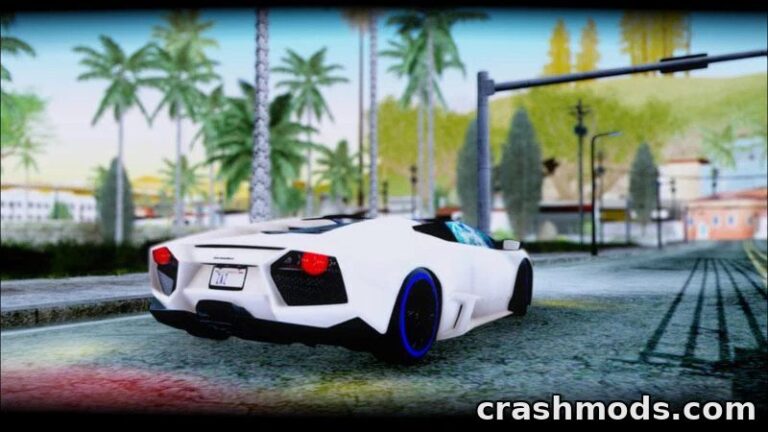 Lamborghini Reventon – Realistic Supercar Replacement GTA San Andreas mod screenshot