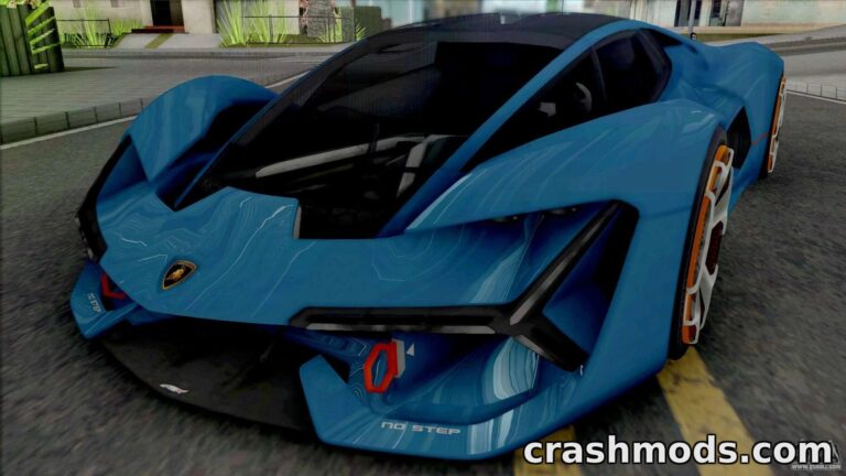 Lamborghini Terzo – High-Performance Concept Supercar GTA San Andreas mod screenshot