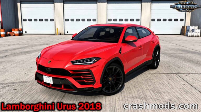 Lamborghini Urus 2018 – Luxury SUV with Interior American Truck Simulator mod screenshot