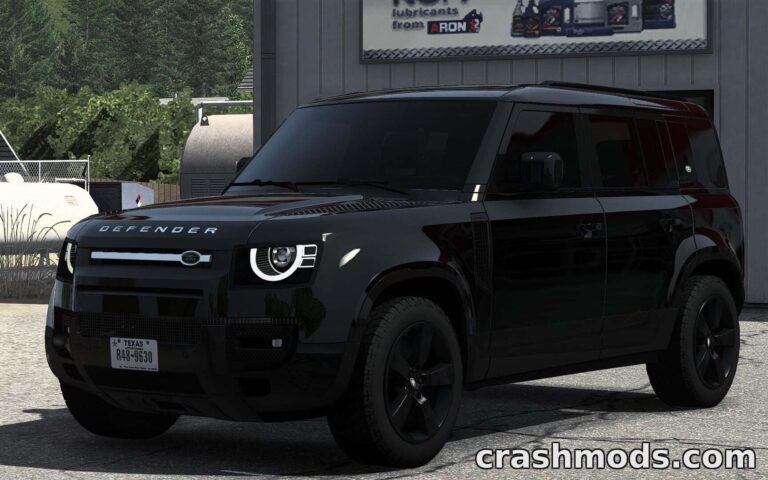Land Rover Defender 110 – Customizable Off-Road SUV American Truck Simulator mod screenshot