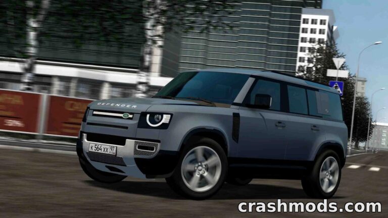 Land Rover Defender 110 P400 2020 with 32 Extras City Car Driving mod screenshot