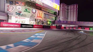 Las Vegas – Iconic City Street Circuit Experience Assetto Corsa mod screenshot