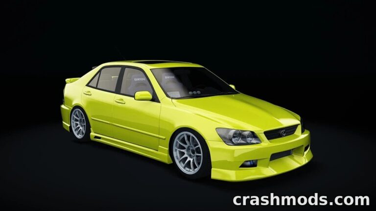 Lexus IS 300 – Compact Luxury Sedan with Inline-Six Assetto Corsa mod screenshot