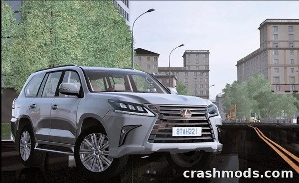 Lexus LX570 2017 – 367 hp SUV with Ultra HQ Textures City Car Driving mod screenshot