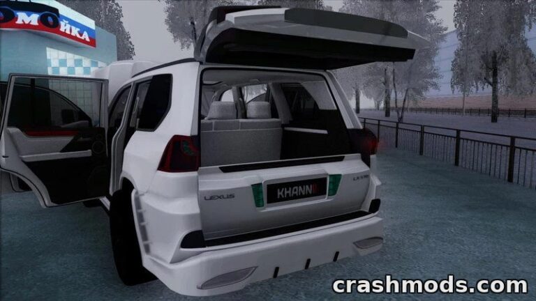 Lexus LX570 Khann Design III – Custom Luxury SUV GTA San Andreas mod screenshot