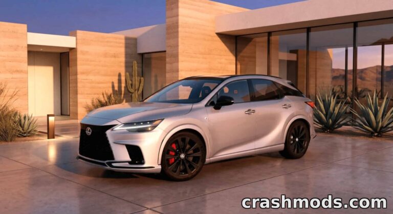 Lexus RX 500h F Sport – Detailed Performance Car American Truck Simulator mod screenshot
