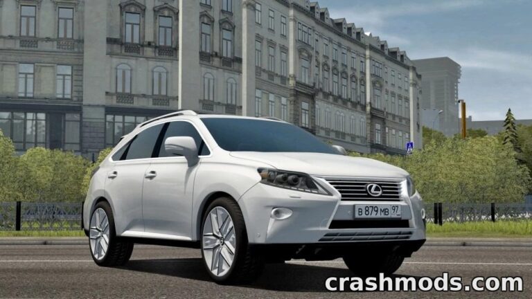 Lexus RX350 2013 – Luxury Crossover with 40 Extras City Car Driving mod screenshot