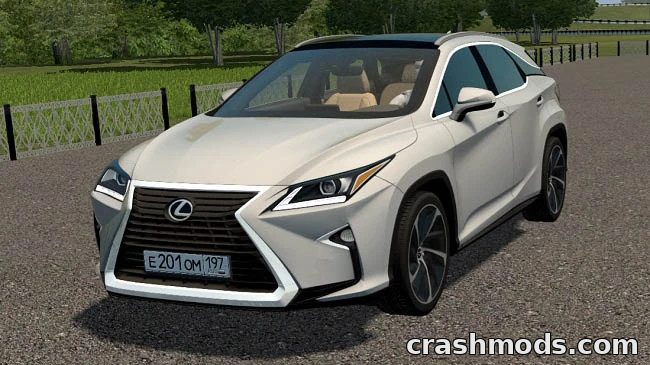 Lexus RX350 2018 – 300 hp Premium Crossover with AWD City Car Driving mod screenshot