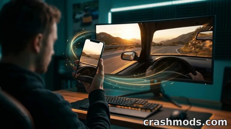 LookAround – Phone Head Tracking & Camera App BeamNG.drive mod screenshot