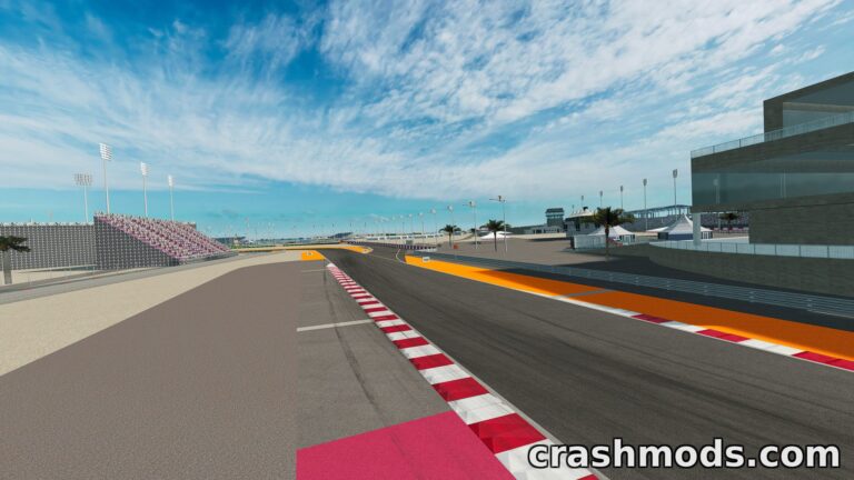 Losail 2023 – Qatar Circuit With Night Lighting Assetto Corsa mod screenshot