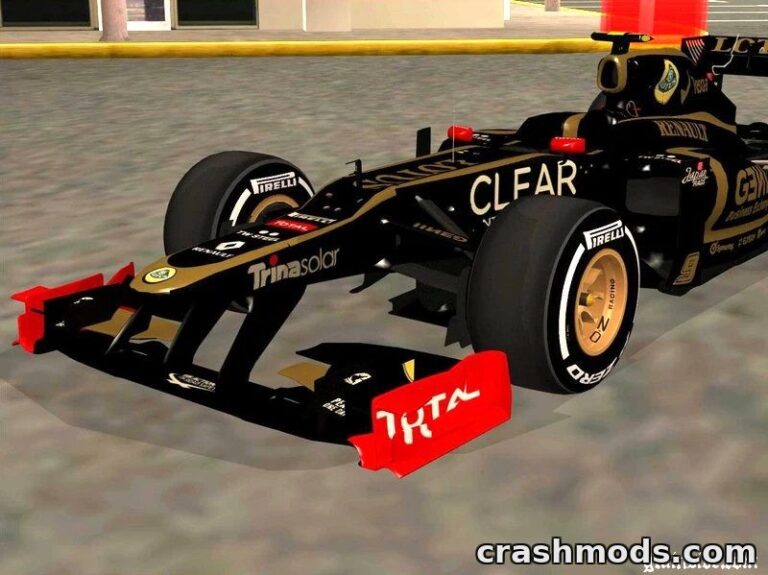 Lotus E20 F1 – 2012 Formula One Race Car GTA San Andreas mod screenshot