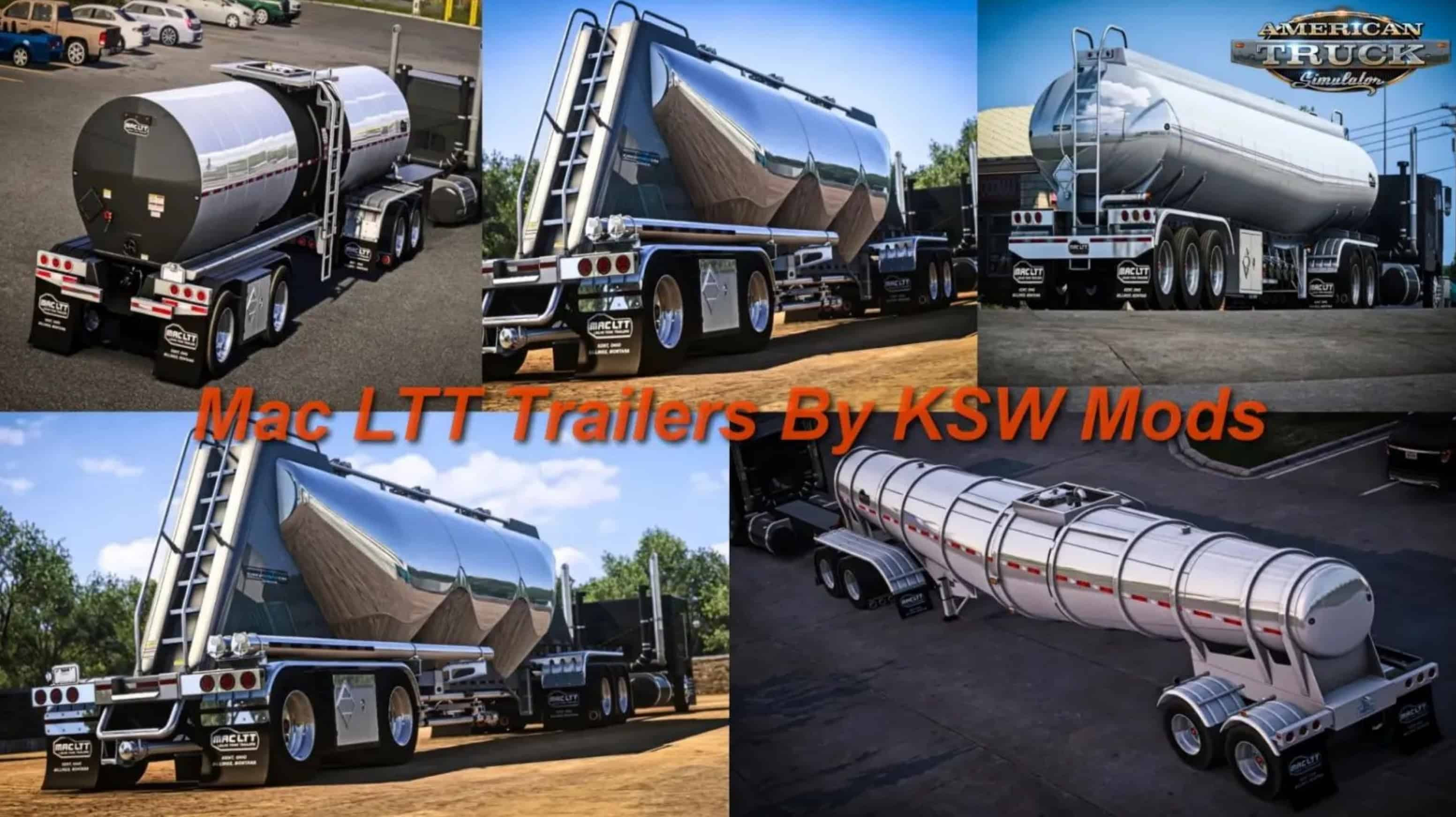 Mac LTT Trailers – Varied Tanker & Bulk Trailer Set – screenshot 5