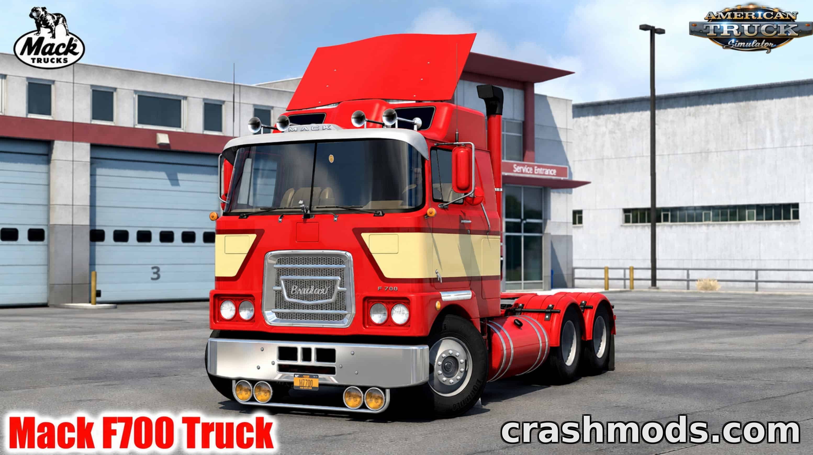 Mack F700 Truck – Classic Cabover with Custom Interior – screenshot 2