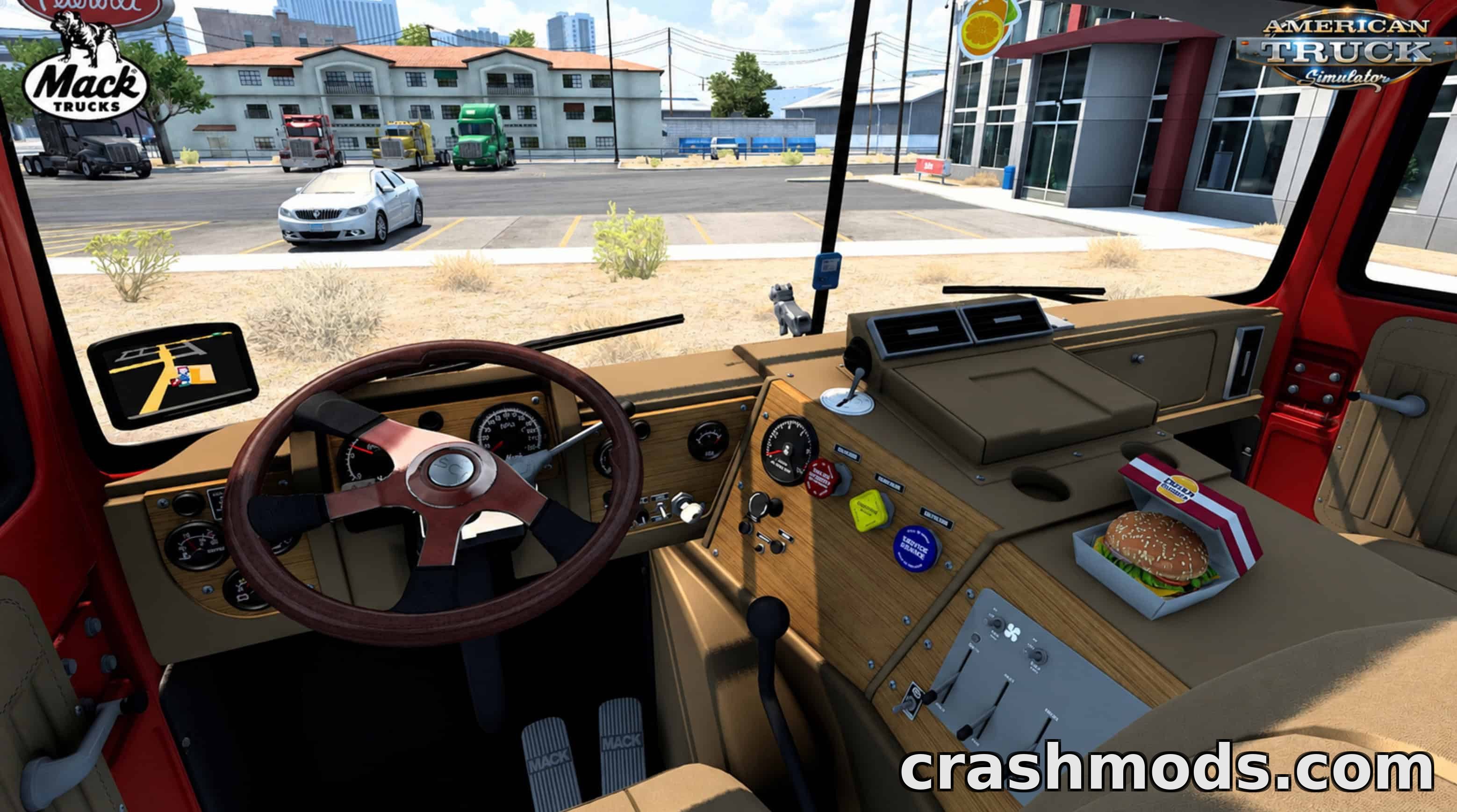 Mack F700 Truck – Classic Cabover with Custom Interior – screenshot 3